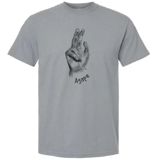 Agape Love T-Shirt - Granite