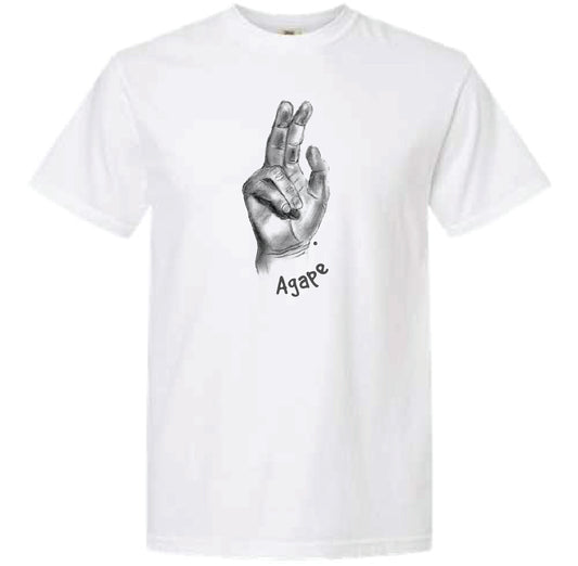 Agape Love T-Shirt - White