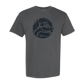 New Orleans "Music Mecca of the Universe" T-Shirt - Pepper